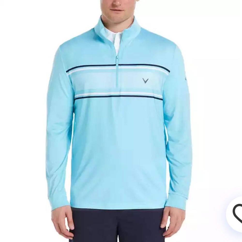NWT!!  Callaway Ottoman Printed Golf shirt, size XL and XXL